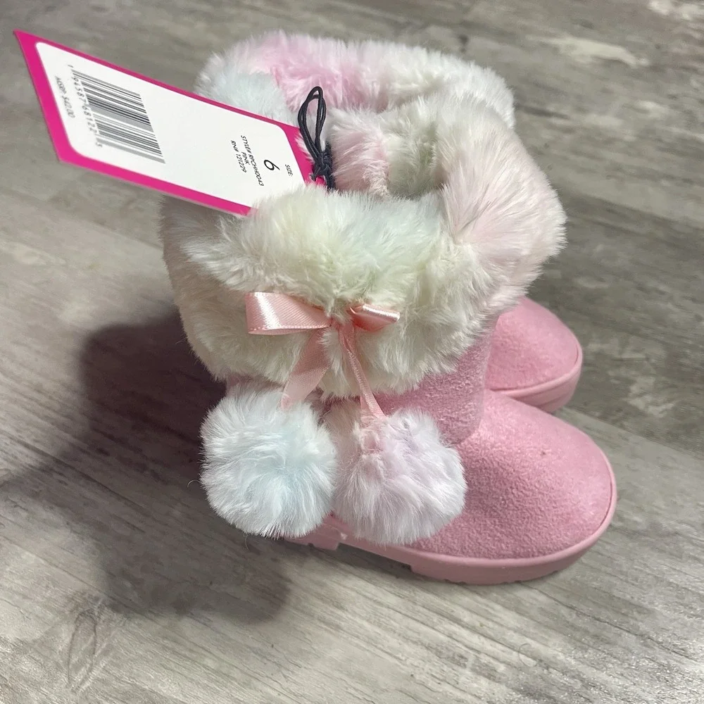 Rampage Lil‎ Madison Pink Boots - Toddler Girls Size 6